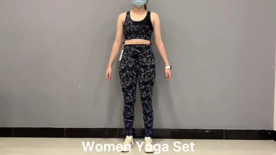 OEM Logo Yoga Leggings Active Wear Damen Hohe Taille Sport Atmungsaktiv Scrunch Butt Fitness Yoga Shorts Gym Hose für Frauen