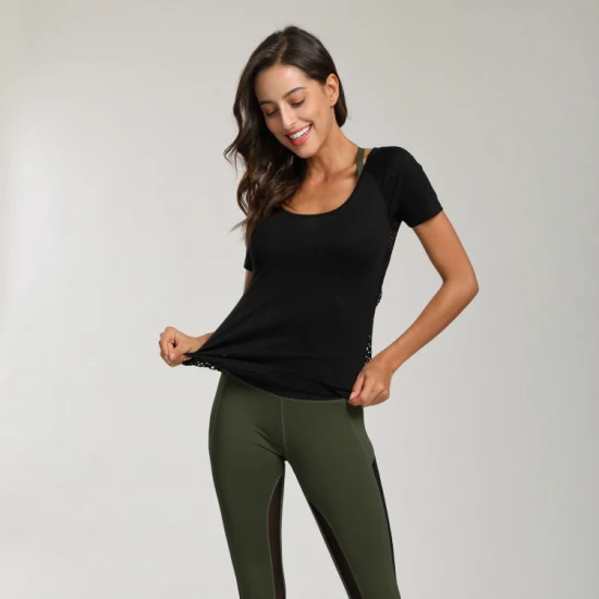 Europa und die Vereinigten Staaten: Neue Micro-Hose mit weitem Bein und hoher Taille, lässige Yoga-Hose für Mädchen