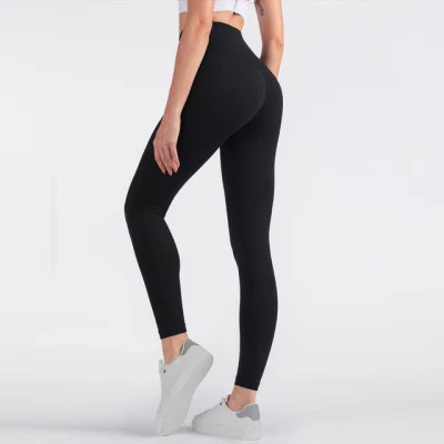 Frauen Gym Butt Scrunch Leggings Kompression Workout Hohe Taille Yoga Hosen