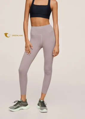 Benutzerdefinierte Damen Sport lange Hosen Großhandel Damen enge Yogahosen